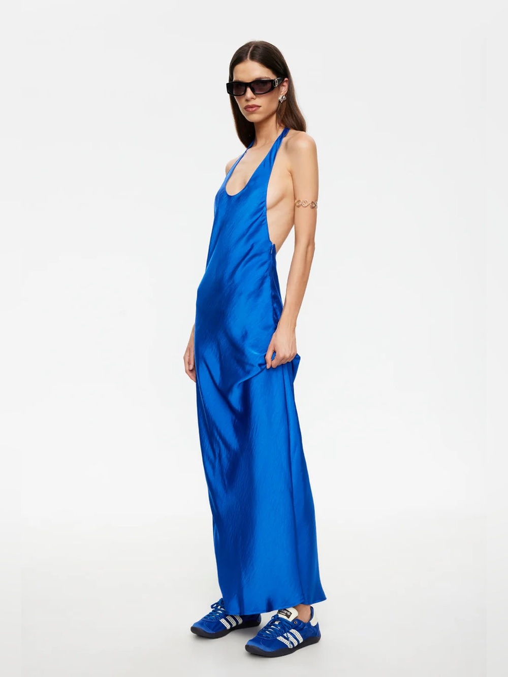 Lioness Bare Maxi Dress | royal blue A1 - Picture 5 of 7